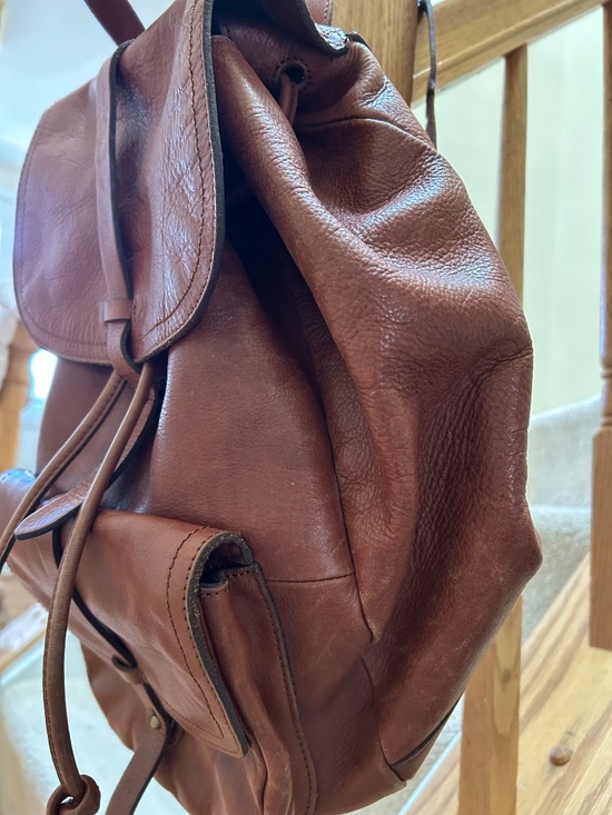 Madewell Leather Transport Rucksack